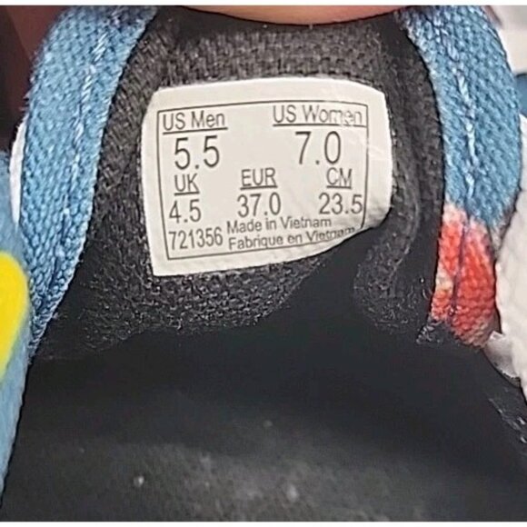 Vans BBQ RED SOLO CUP Blue Old Skool Classic Sneakers Men 5.5 Women 7 Shoes - Picture 9 of 9